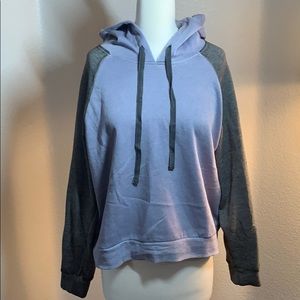 NWOT pink rose pullover hoodie size XL